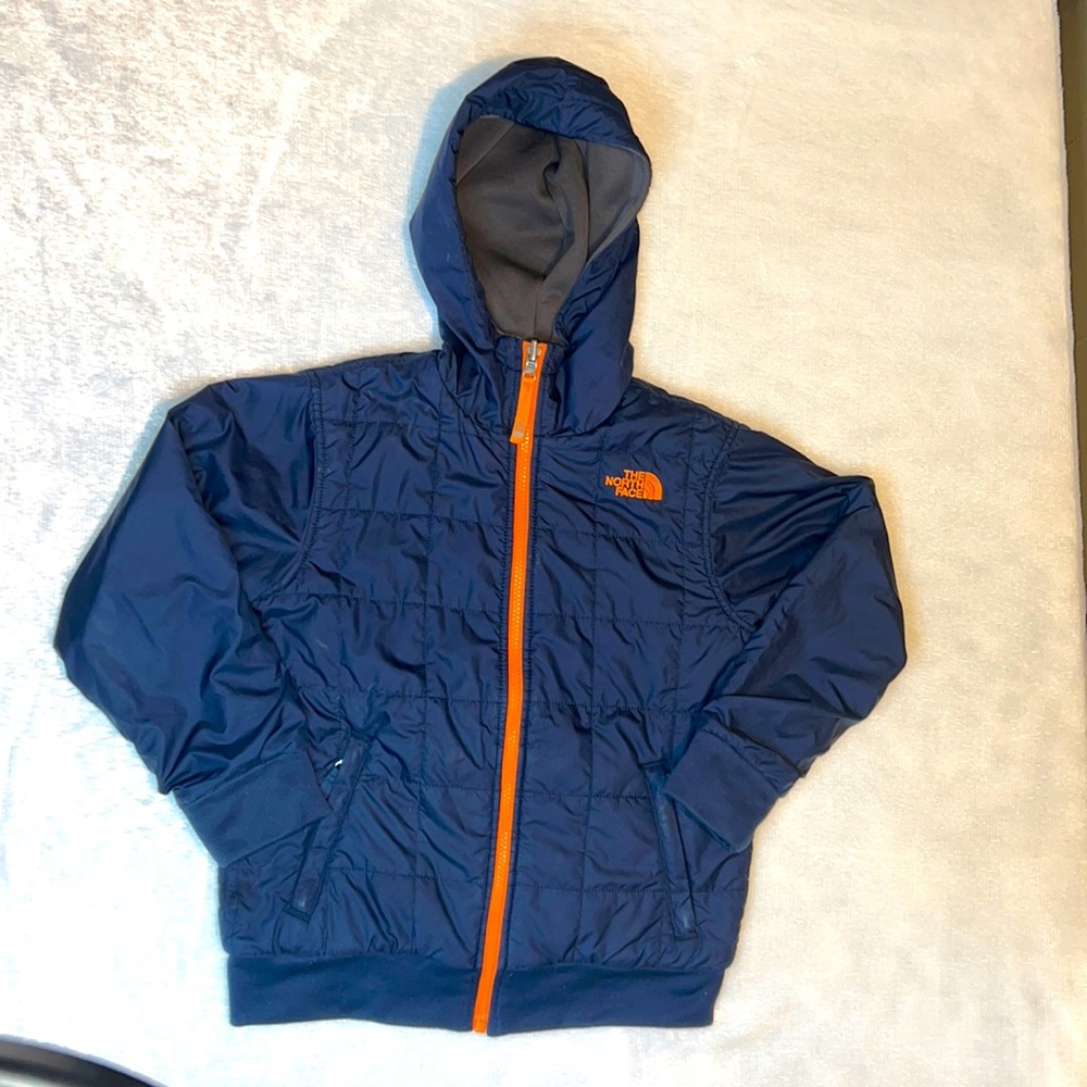 ❄️REVERSIBLE BOYS QUILTED THERMAL NORTH FACE❄️